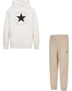 Converse Kids Dissected CTP Fleece Pullover Set (Big Kids) | Kids' Sets