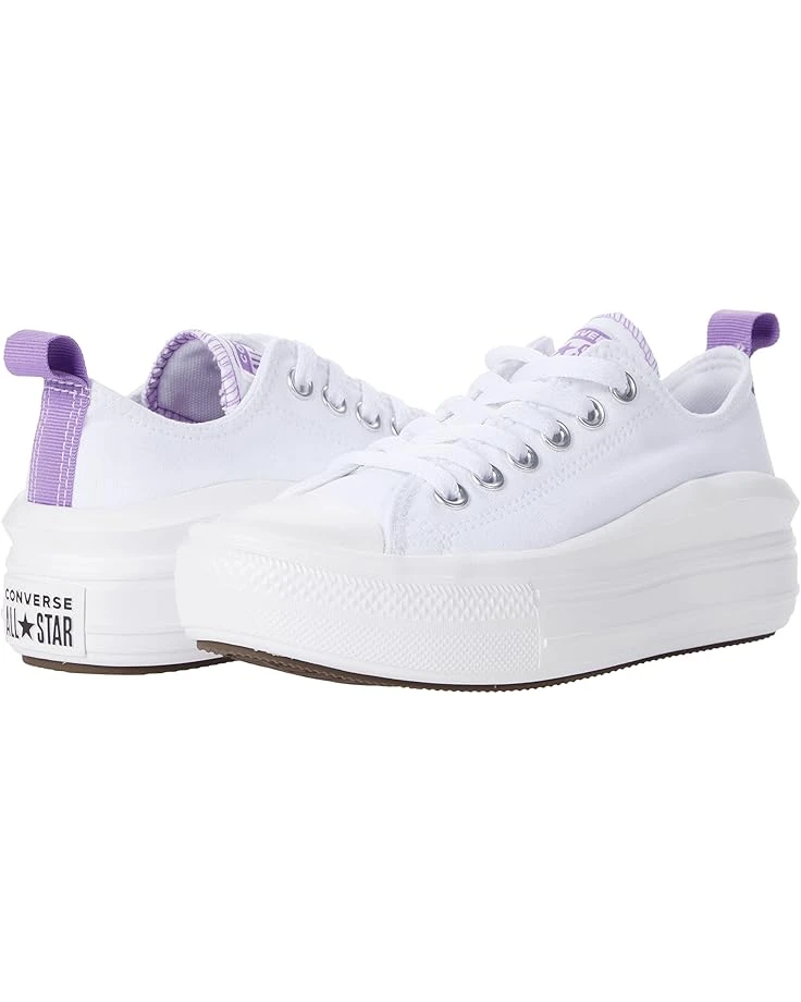 Converse Kids Chuck Taylor® All Star® Move Ox - Canvas Color (Big Kid) | Sneakers & Athletic Shoes