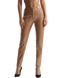 Commando Faux Patent Leather Five-Pocket Pants SLG72