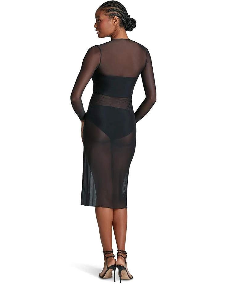 Commando Chic Mesh Long Sleeve Midi Dress TU302 | Dresses - Image 2