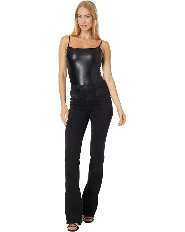 Commando Faux Leather Spaghetti Strap Bodysuit BDS309 | Shirts & Tops - Image 5