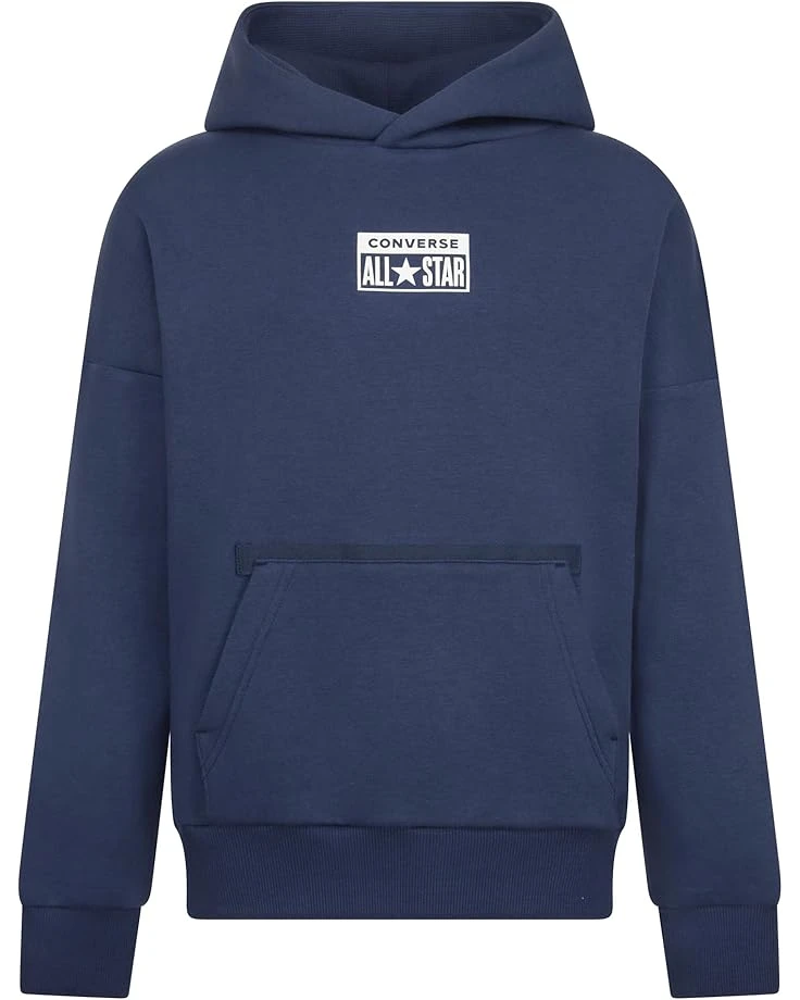 Converse Kids Relaxed Fleece Pullover Hoodie (Big Kids) | Hoodies & Sweatshirts - Image 4