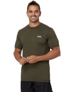 RVCA Sport Vent Stripe Short Sleeve Tee | Shirts & Tops