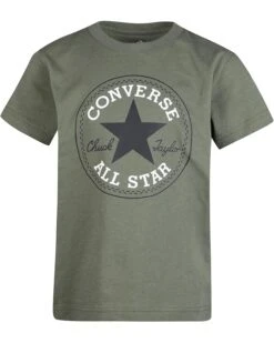 Converse Kids Core Chuck Patch Tee (Toddler/Little Kids) | Shirts & Tops