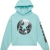 Converse Kids Cropped Foil Hoodie (Big Kids) | Hoodies & Sweatshirts