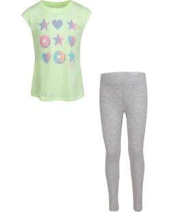 Converse Kids Ruffle Leggings Set (Toddler) | Kids' Sets