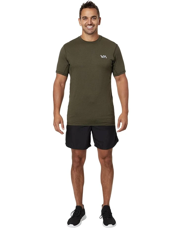 RVCA Sport Vent Stripe Short Sleeve Tee | Shirts & Tops - Image 4