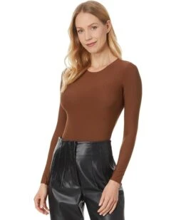 Commando Butter Long Sleeve Crew Neck Bodysuits | Shirts & Tops