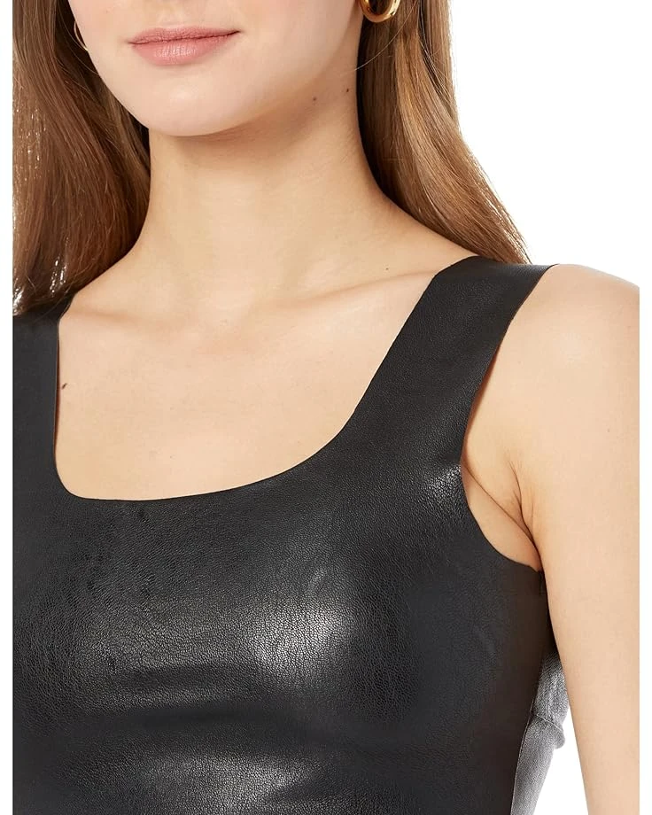 Commando Faux Leather Square Neck Crop Top | Shirts & Tops - Image 3